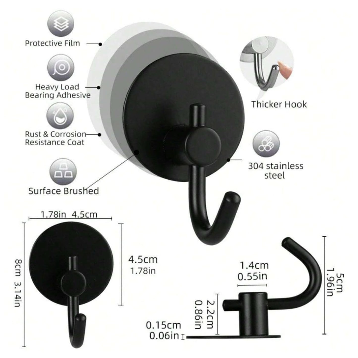 Stainless Steel Hooks