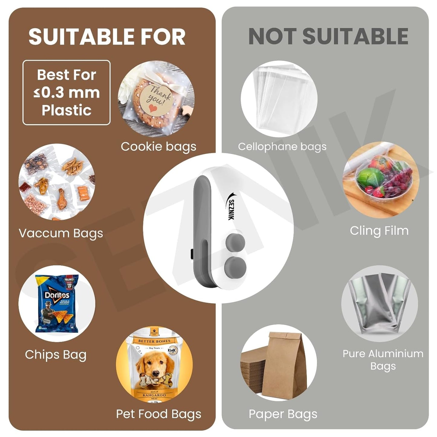 Sealing Machine for Food Packets