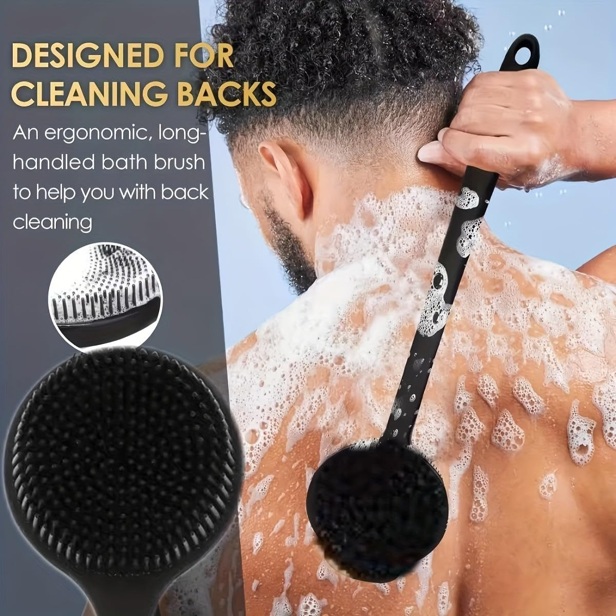 Body back scrubber